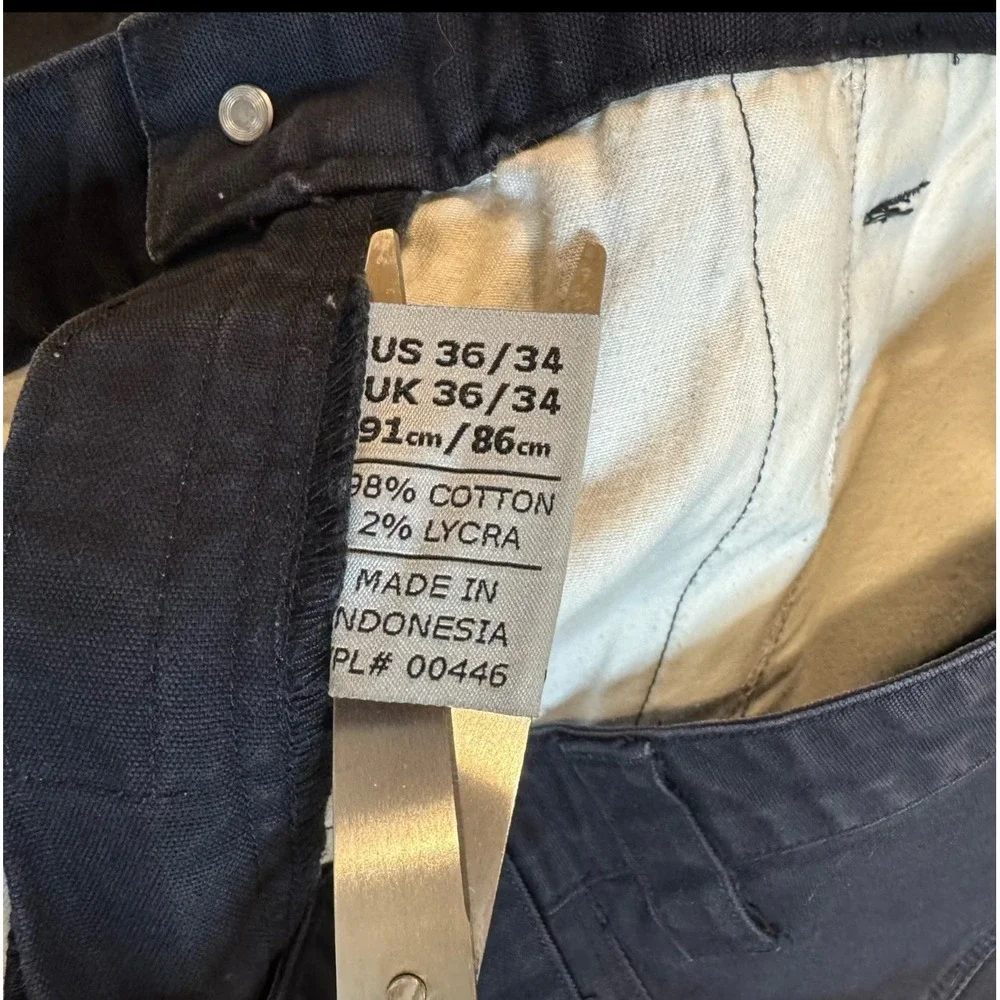 Vertx Blue Tactical Utility Outdoor Hiking Cargo Canvas Work Pants‎ Men's 36x31